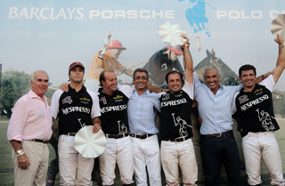 "Nespresso" conquistou o Barclays Porsche Polo Cup