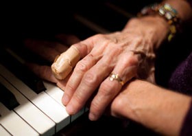 Pianist's career in doubt after horse bites her pinky