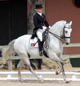 Maria Caetano em quinto no Prix St. Georges