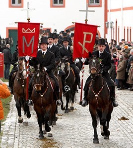 Em certas regiões da Alemanha a Páscoa está ligada aos cavalos