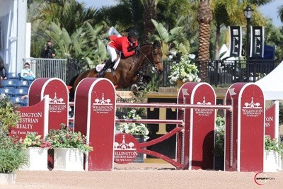 Victory for Kent Farrington and Blue Angel in the Grand Prix at Wellington