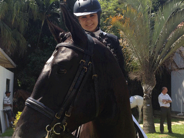 Cavalo Lusitano dominou o Campeonato Paulista de Adestramento