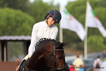 Inês Câncio e Xeque-Mate em 4º lugar no CDI de Segóvia