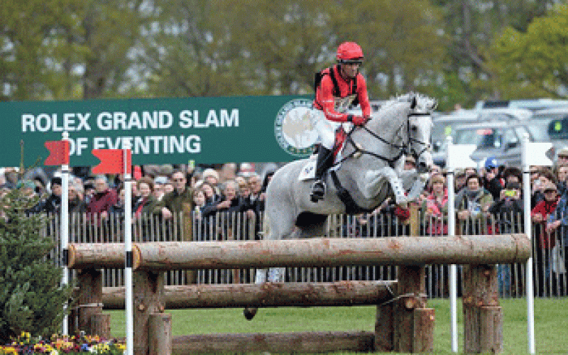 Paul Tapner Leads The Mitsubishi Motors Badminton Horse Trials After