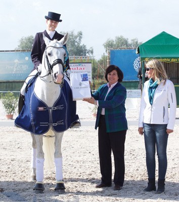 Pódio Lusitano no Grande Prémio do CDI3* em Vilamoura