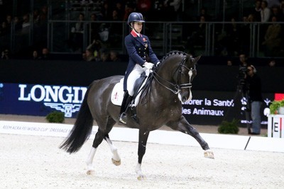 Charlotte Dujardin com outra aposta para a Taça do Mundo