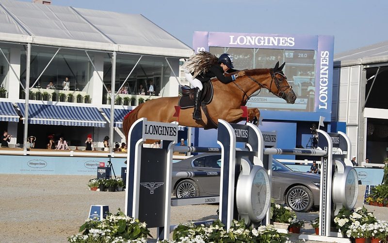 Longines Global Champions Tour Danielle Goldstein Venceu Em Xangai